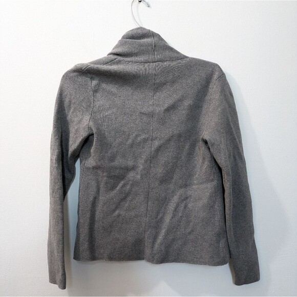 Banana Republic Gray Cardigan Sweater with Zip Pockets, Women's Petite XS / TP - Picture 12 of 13